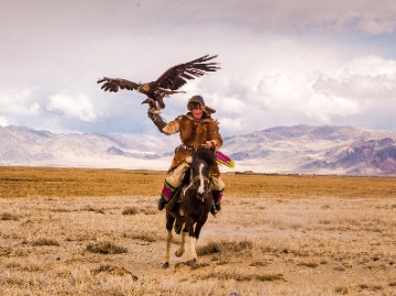 The Altai Mountain Biking with the Golden Eagles
